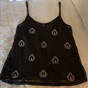 Zara Beaded Tank